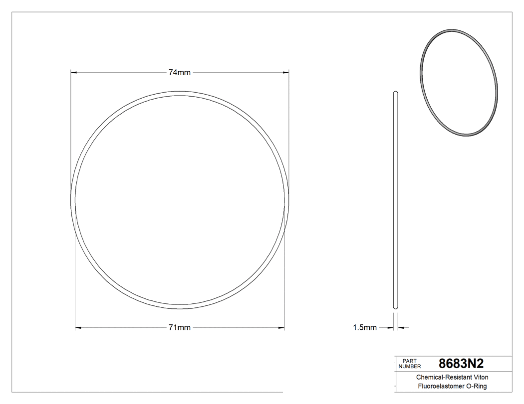 Technical drawing - 8683N2